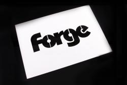 Forge Logo Stencil
