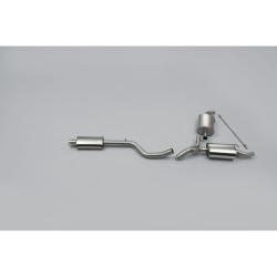 Milltek Cat-back Exhaust for Renault Clio Mk3 200 - Resonated